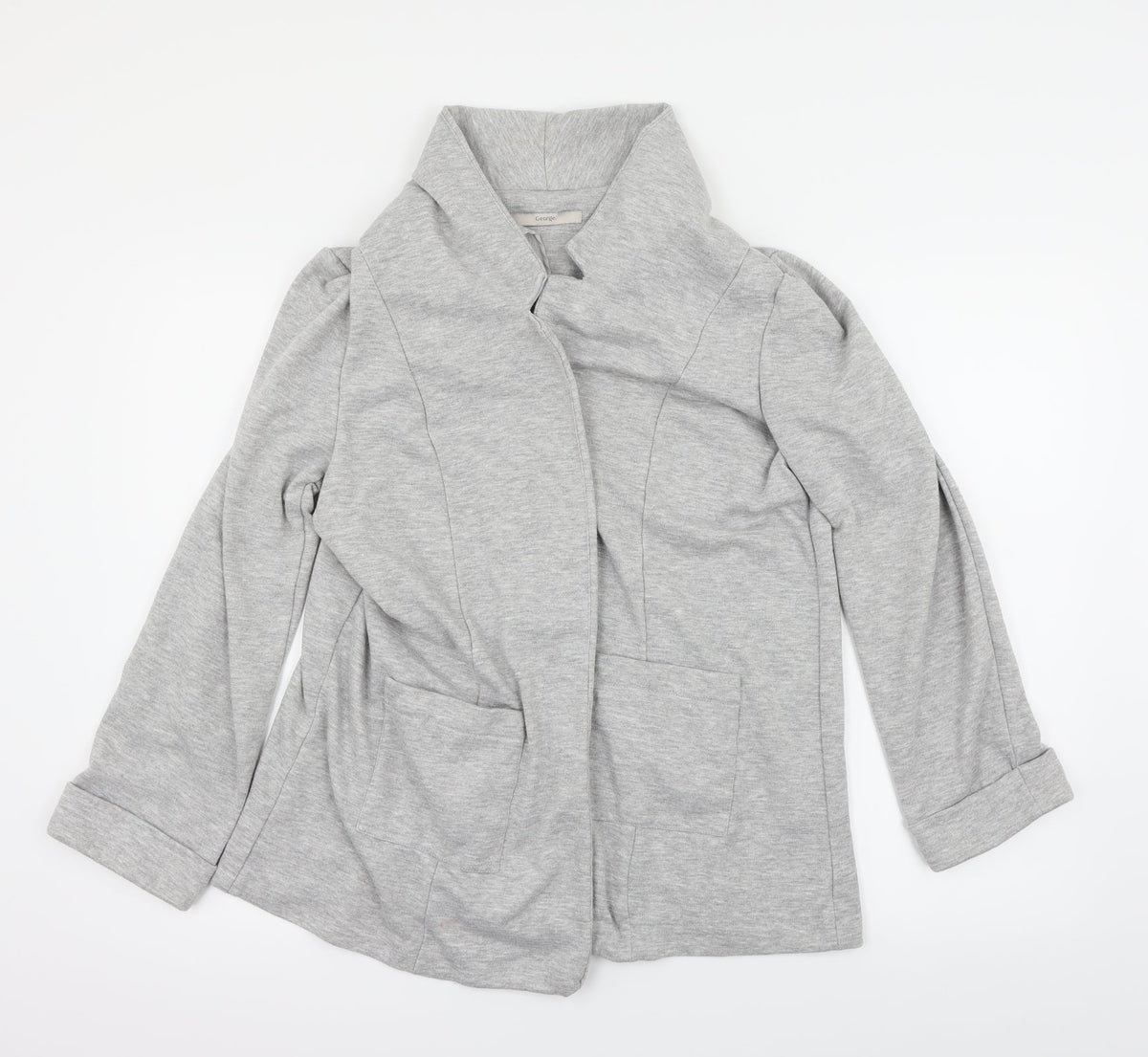 George Womens Grey   Wrap Jumper Size 18