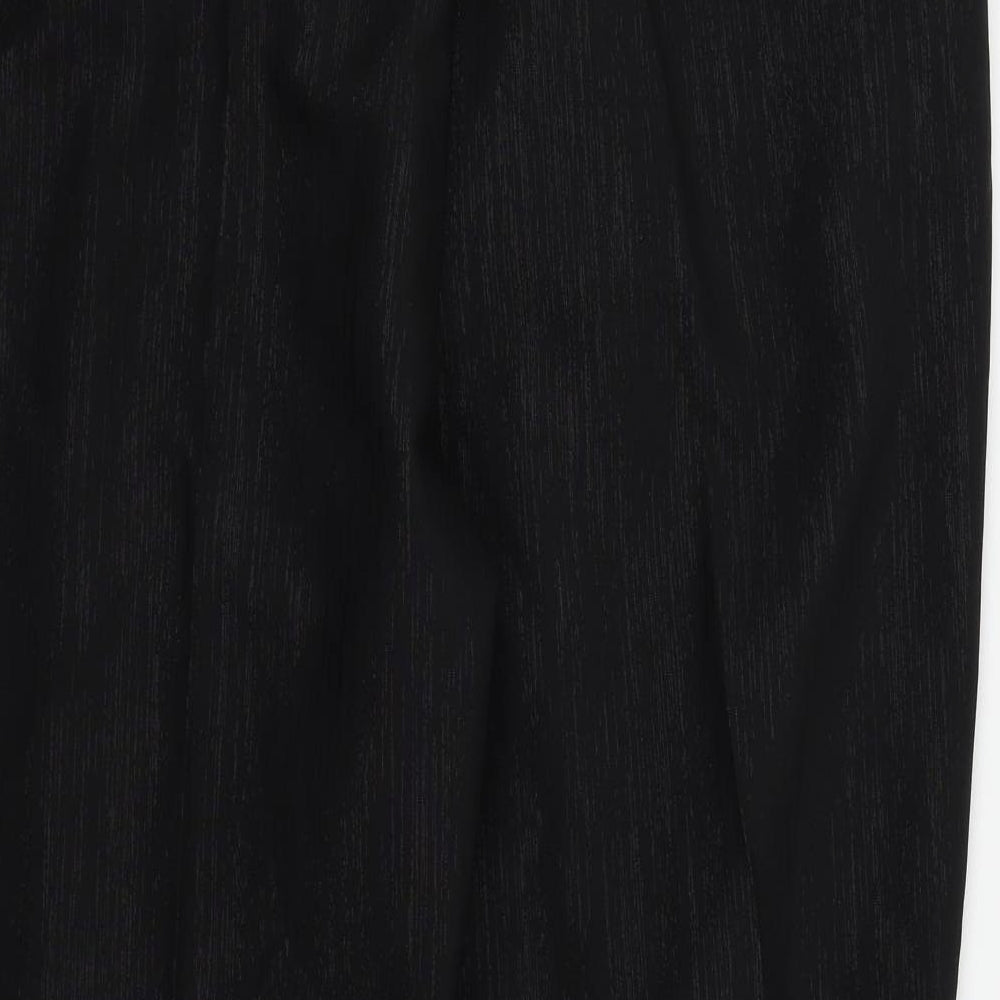 BM Collection Womens Black   Trousers  Size 22