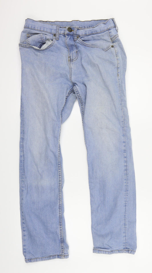 Denim & Co. Womens Blue   Skinny Jeans Size 30 in L32 in