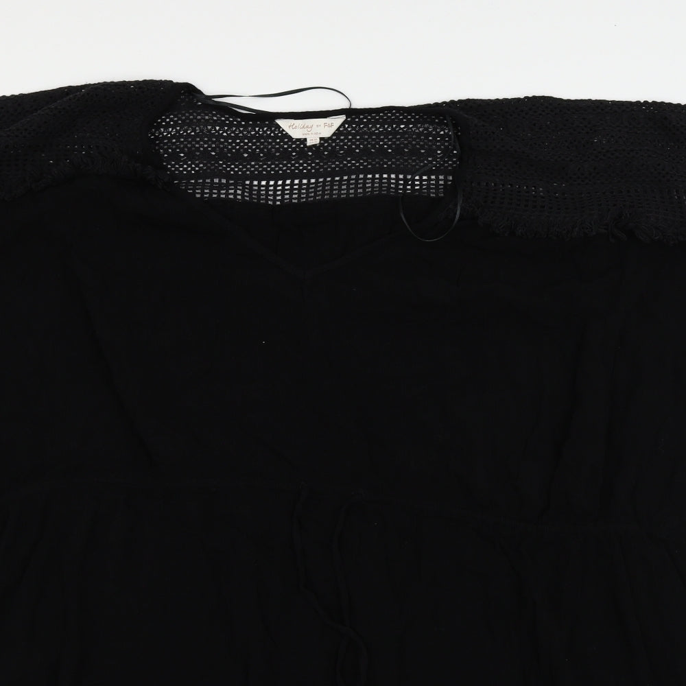 F&F Womens Black   Tunic Tank Size 2XL