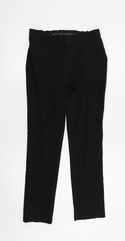 M&S Girls Black   Dress Pants Trousers Size 12-13 Years