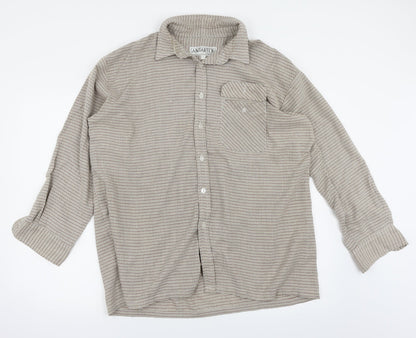 Antarex Mens Multicoloured Check   Button-Up Size L