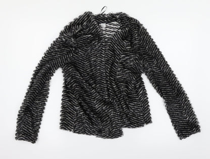 Boohoo Womens Black   Cardigan Jumper Size 8