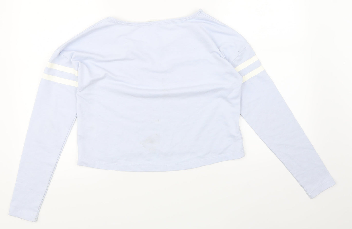 H&M Girls Blue   Pullover Sweatshirt Size 12-13 Years