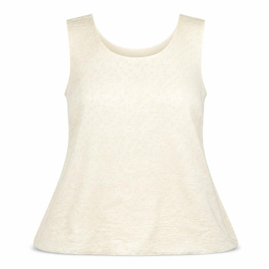 Womens UK Size 12 canda Beige Basic Blouse