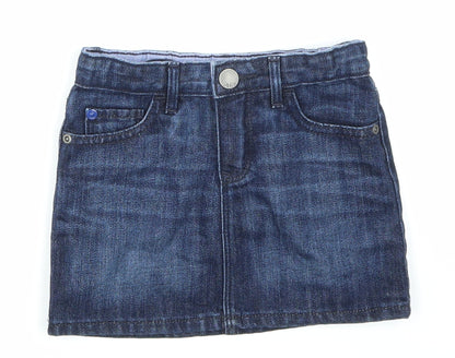 Gap Girls Blue  Denim Mini Skirt Size 3 Years