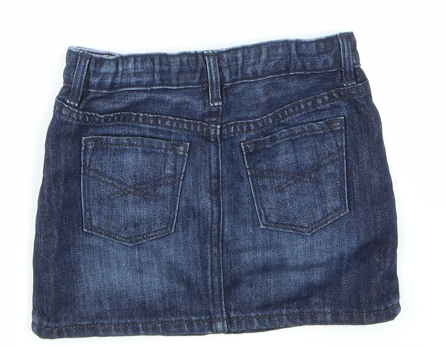 Gap Girls Blue  Denim Mini Skirt Size 3 Years
