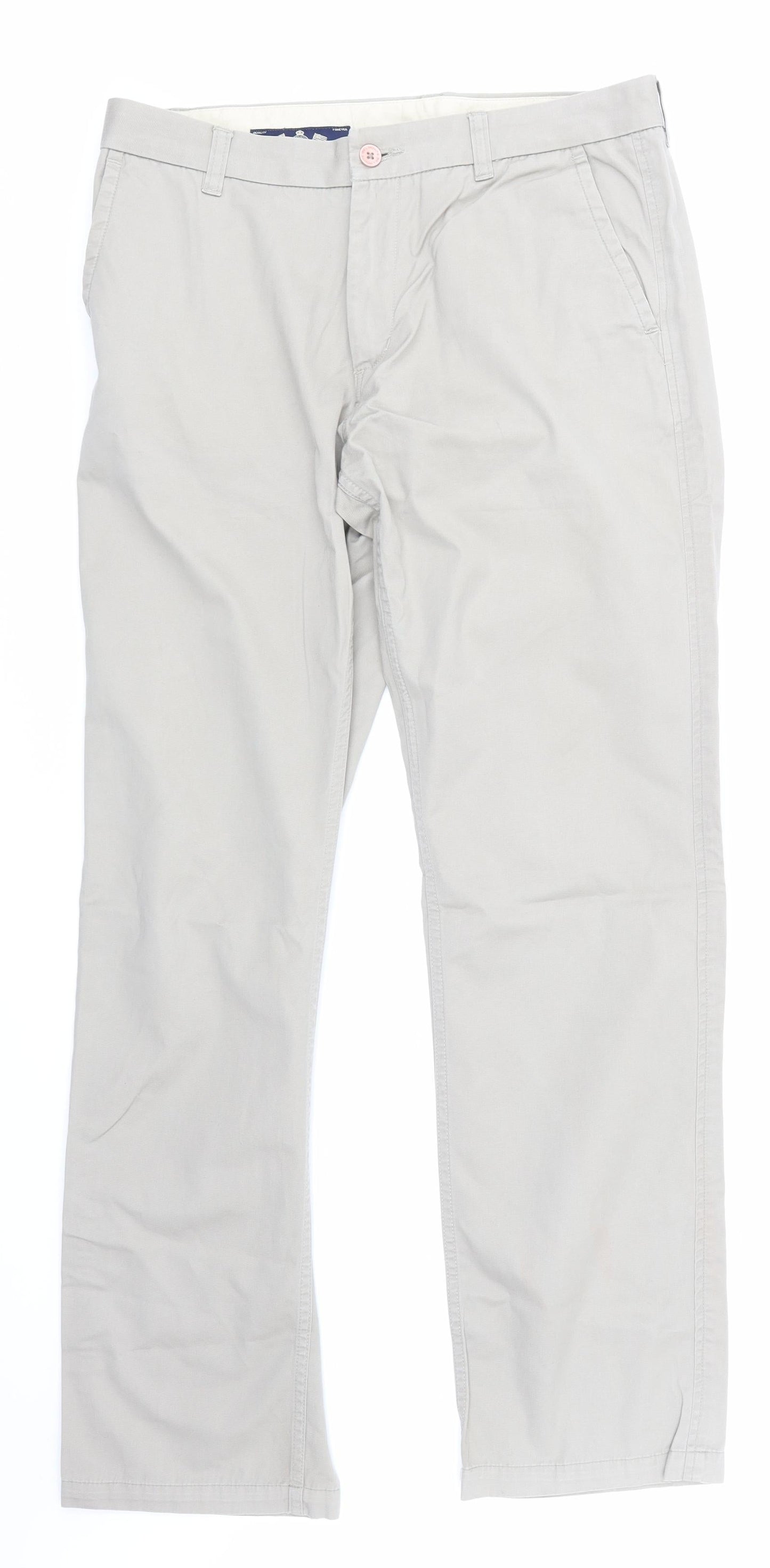 belmonte Mens Beige   Skinny Jeans Size 34 in