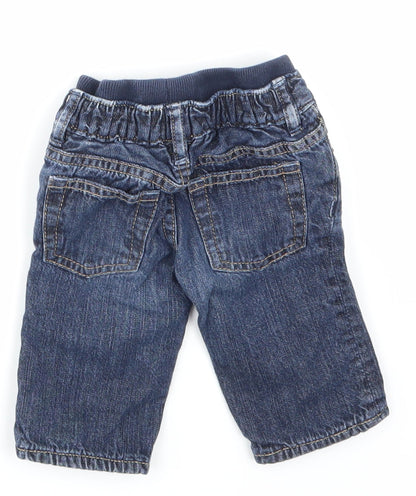 TU  Blue  Denim Cropped Jeans Size 0-3 Months