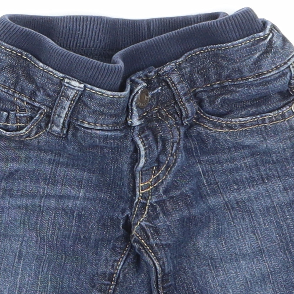 TU  Blue  Denim Cropped Jeans Size 0-3 Months