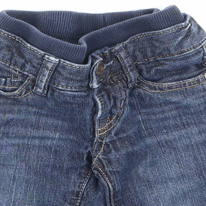 TU  Blue  Denim Cropped Jeans Size 0-3 Months