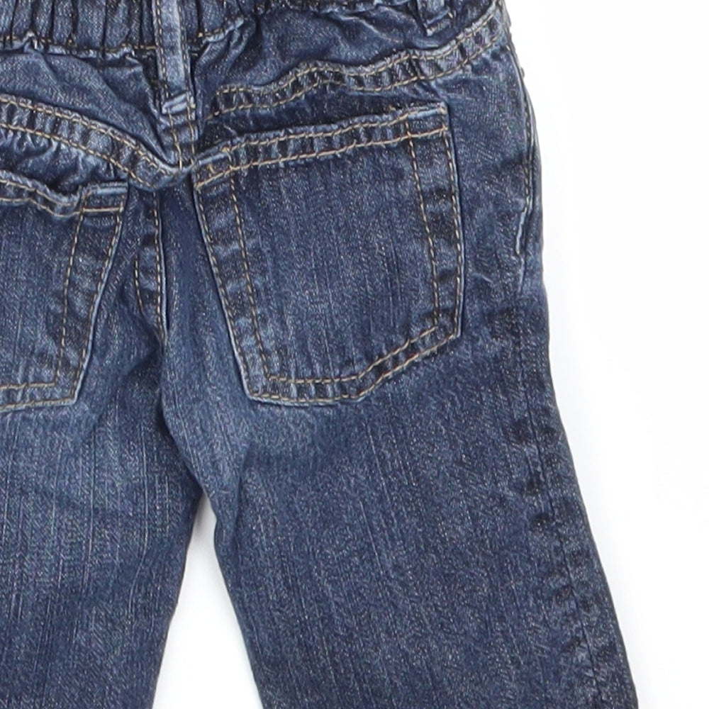 TU  Blue  Denim Cropped Jeans Size 0-3 Months