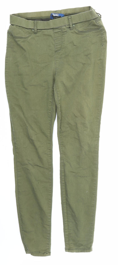 BHS Womens Green  Denim Jegging Jeans Size 10
