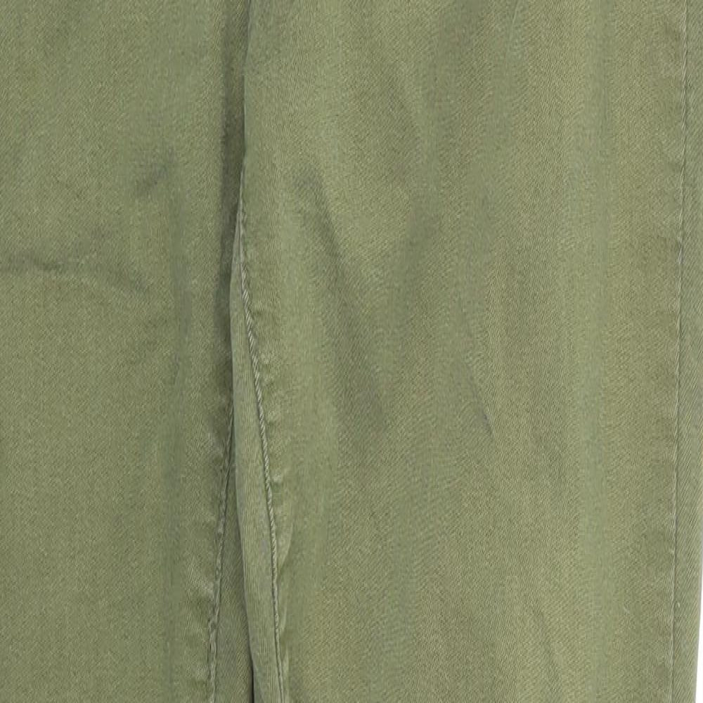 BHS Womens Green  Denim Jegging Jeans Size 10