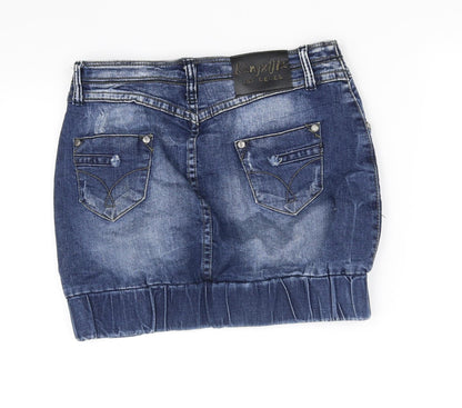KangaROOS Womens Blue   Flare Skirt Size 27 in