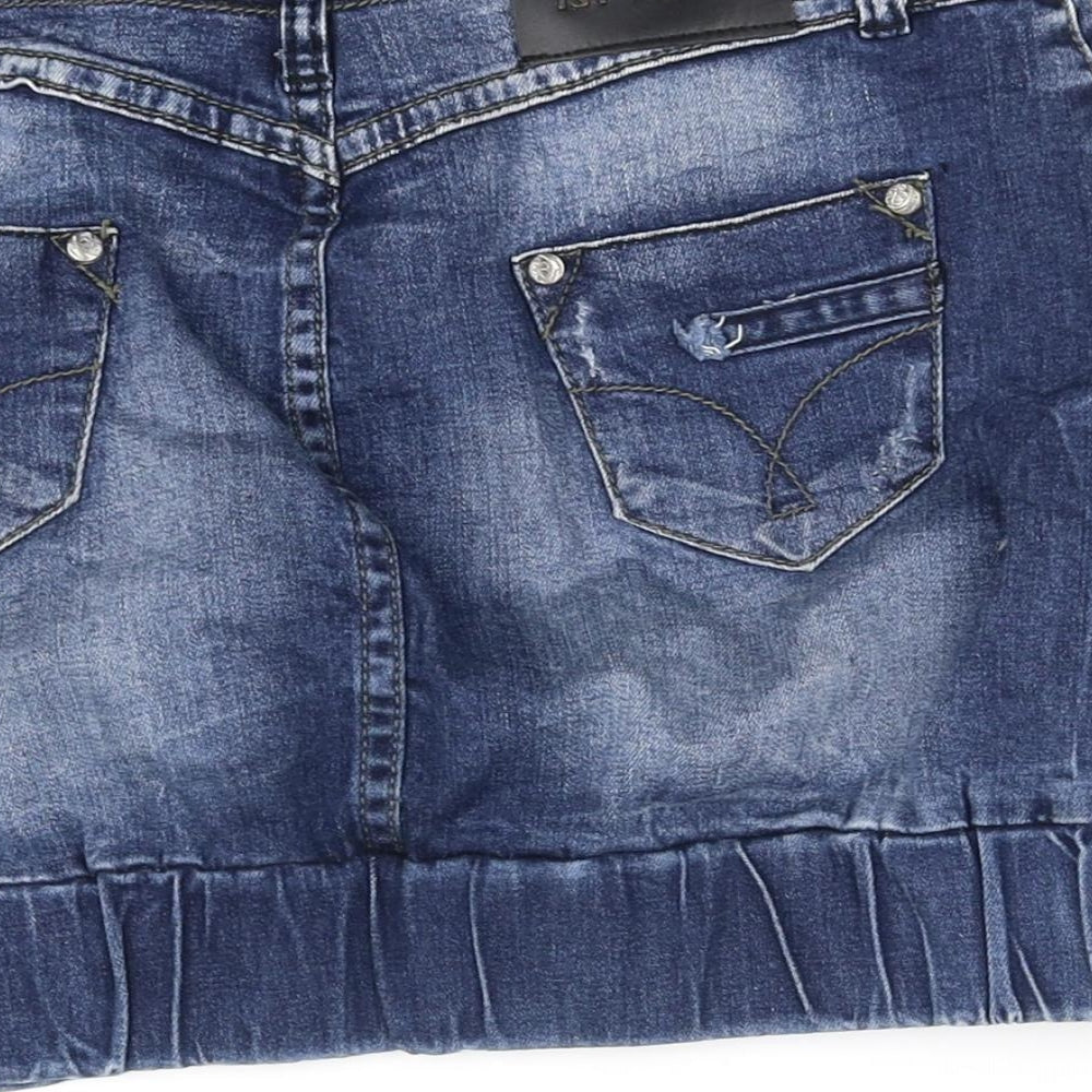 KangaROOS Womens Blue   Flare Skirt Size 27 in