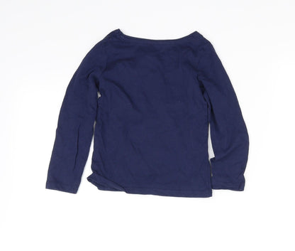 Primark Girls Blue   Basic T-Shirt Size 3-4 Years