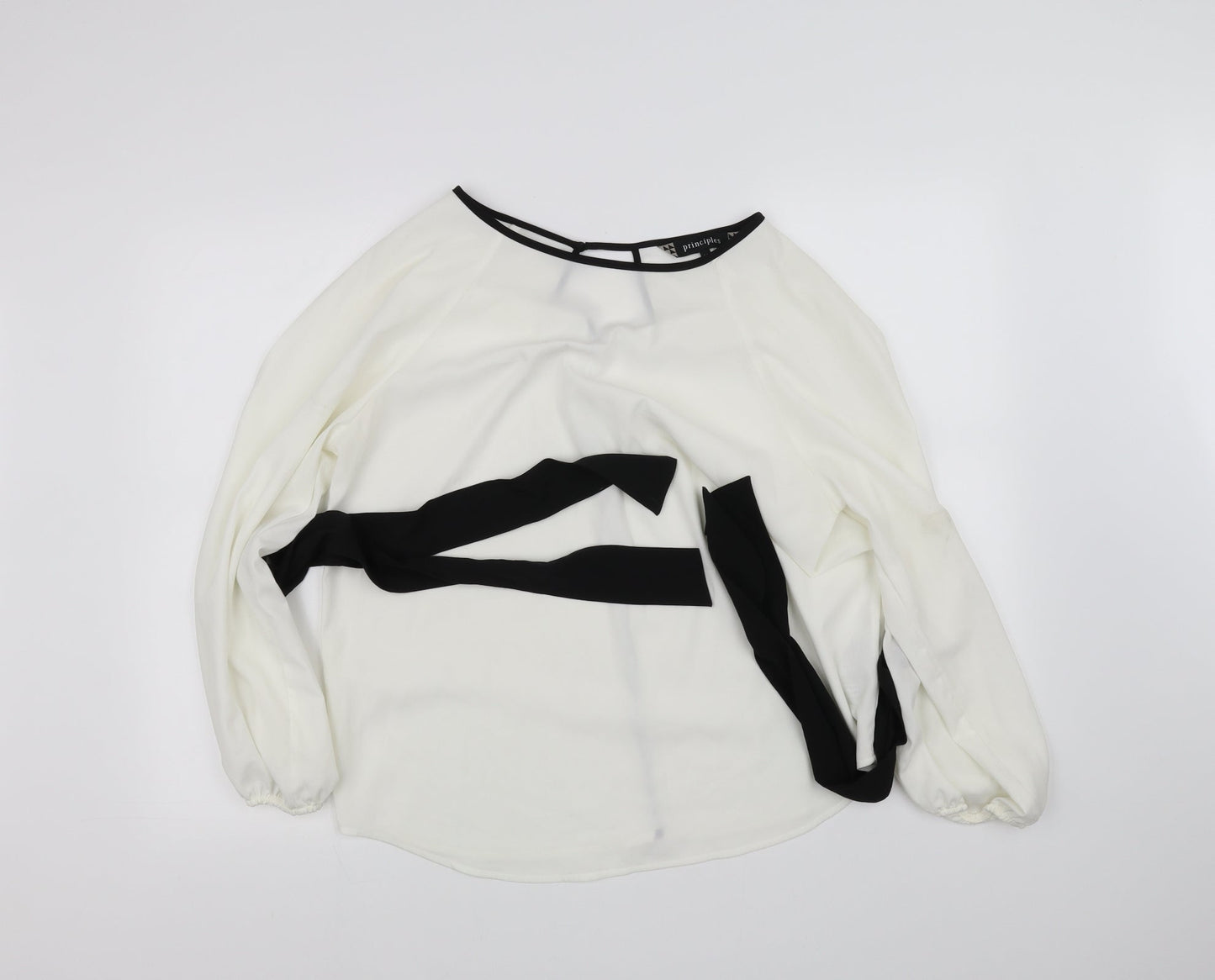 Divided Womens White   Basic Blouse Size 14