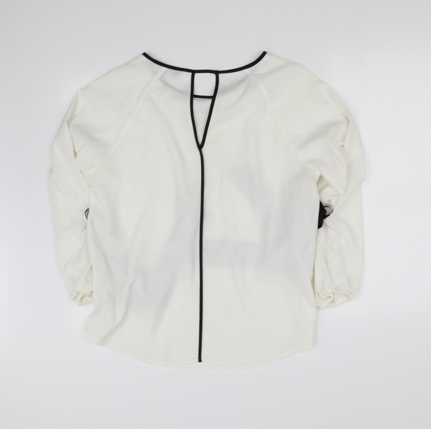 Divided Womens White   Basic Blouse Size 14