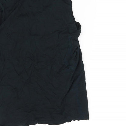 Miss Selfridge Womens Blue   Basic Tank Size 10