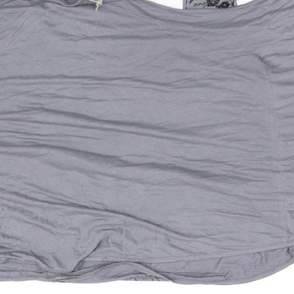 hoch Womens Grey   Basic Blouse Size XS