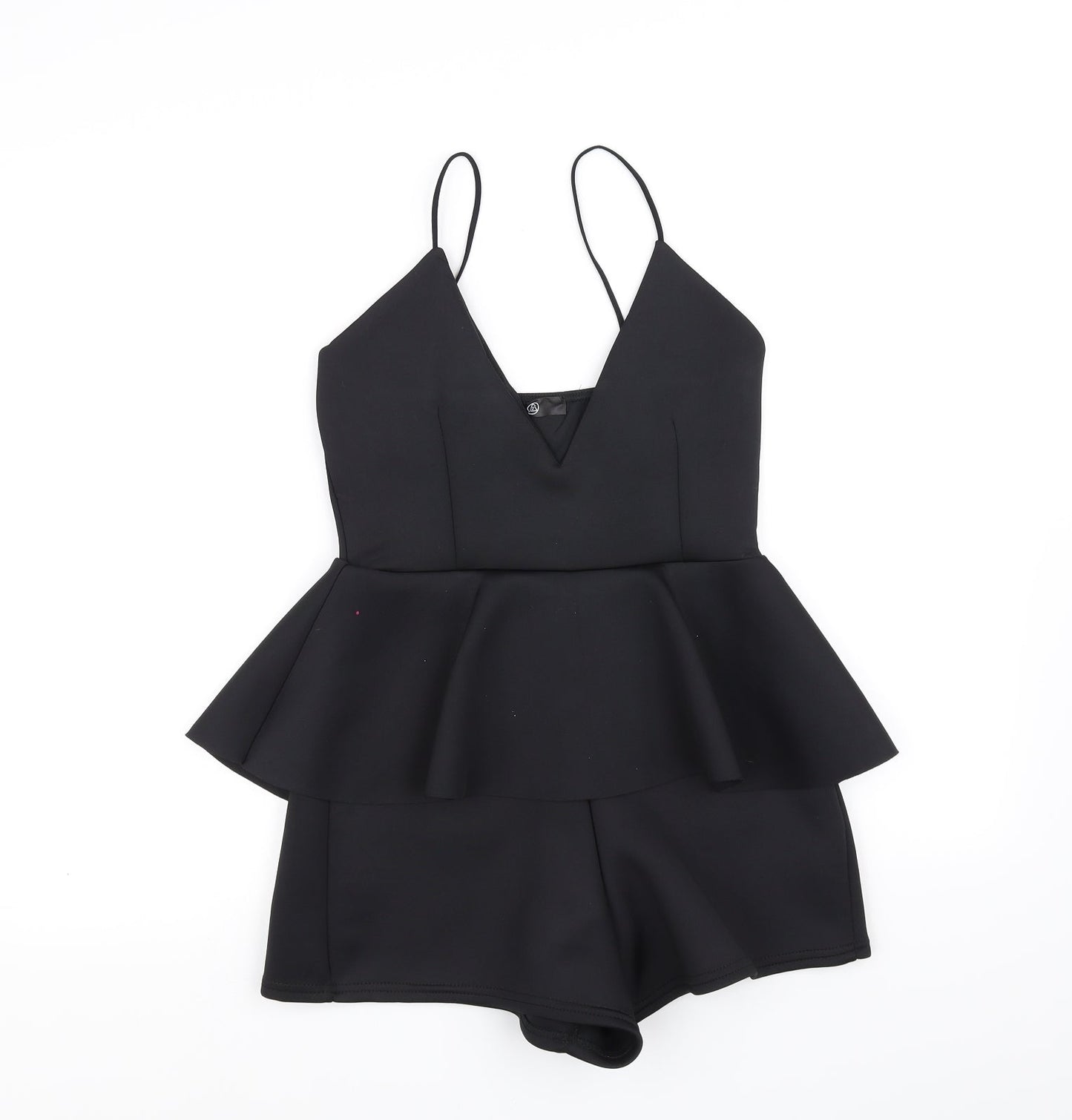 pre worn Womens Black Ikat  Bodysuit One-Piece Size 8 L10 in