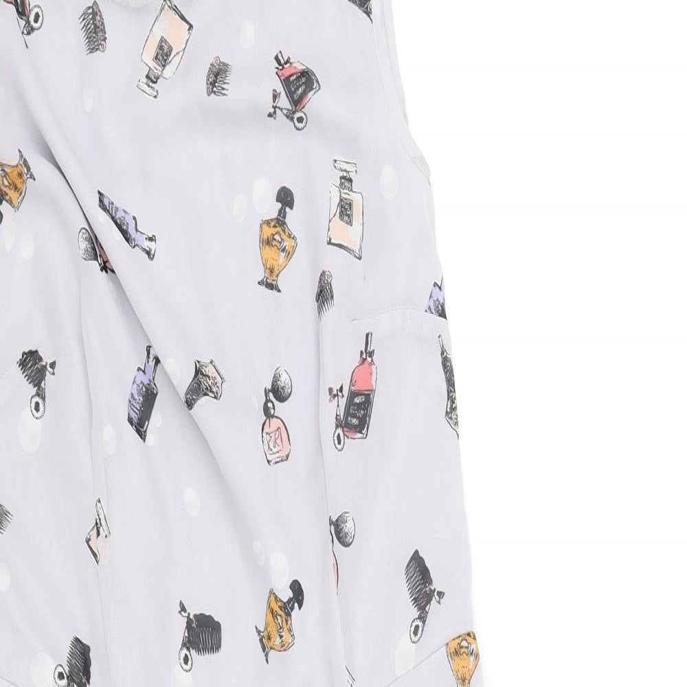 Dorothy Perkins Womens Purple   Fit & Flare  Size 12