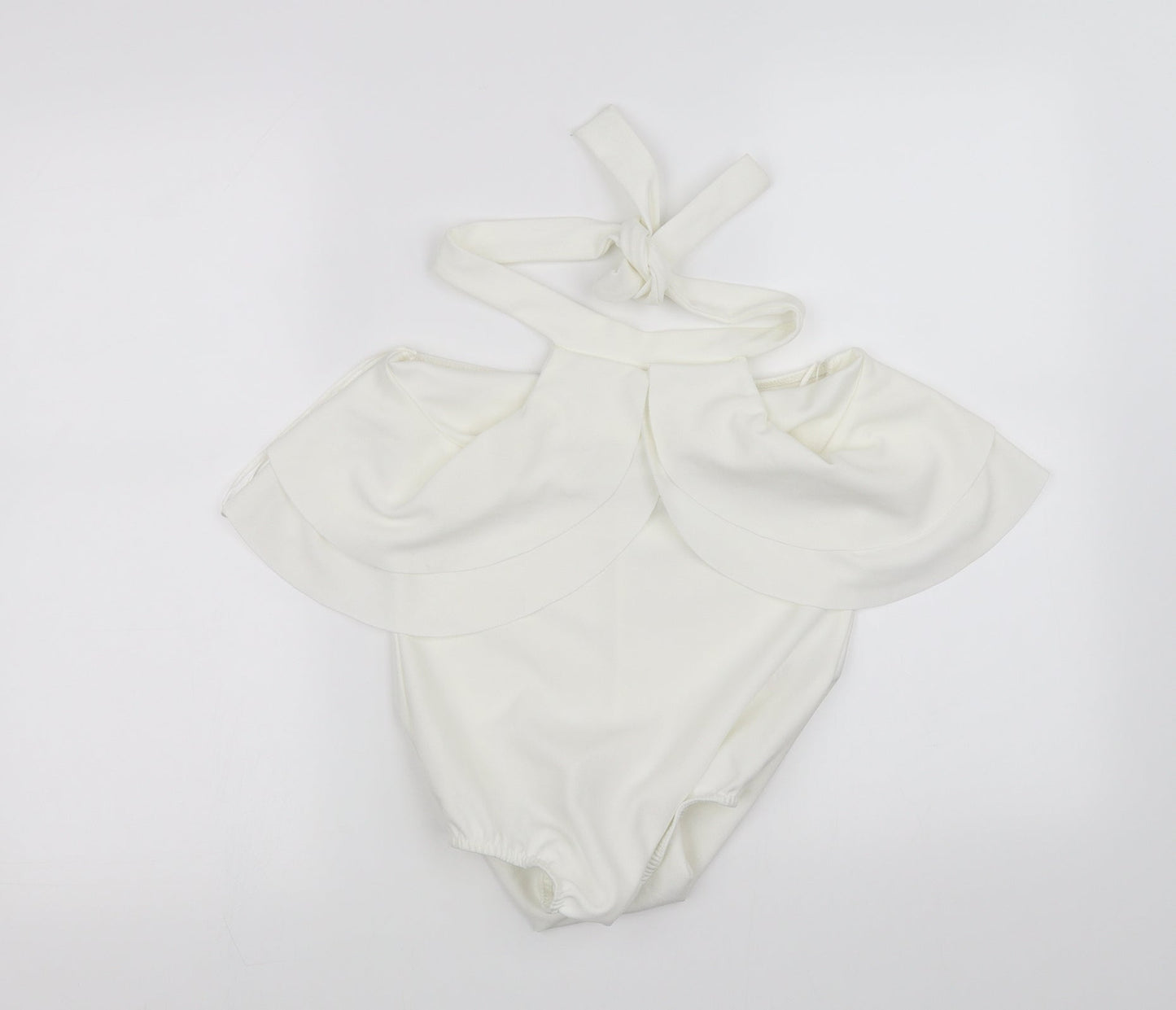 Womens UK Size 12 pre worn White Basic Blouse