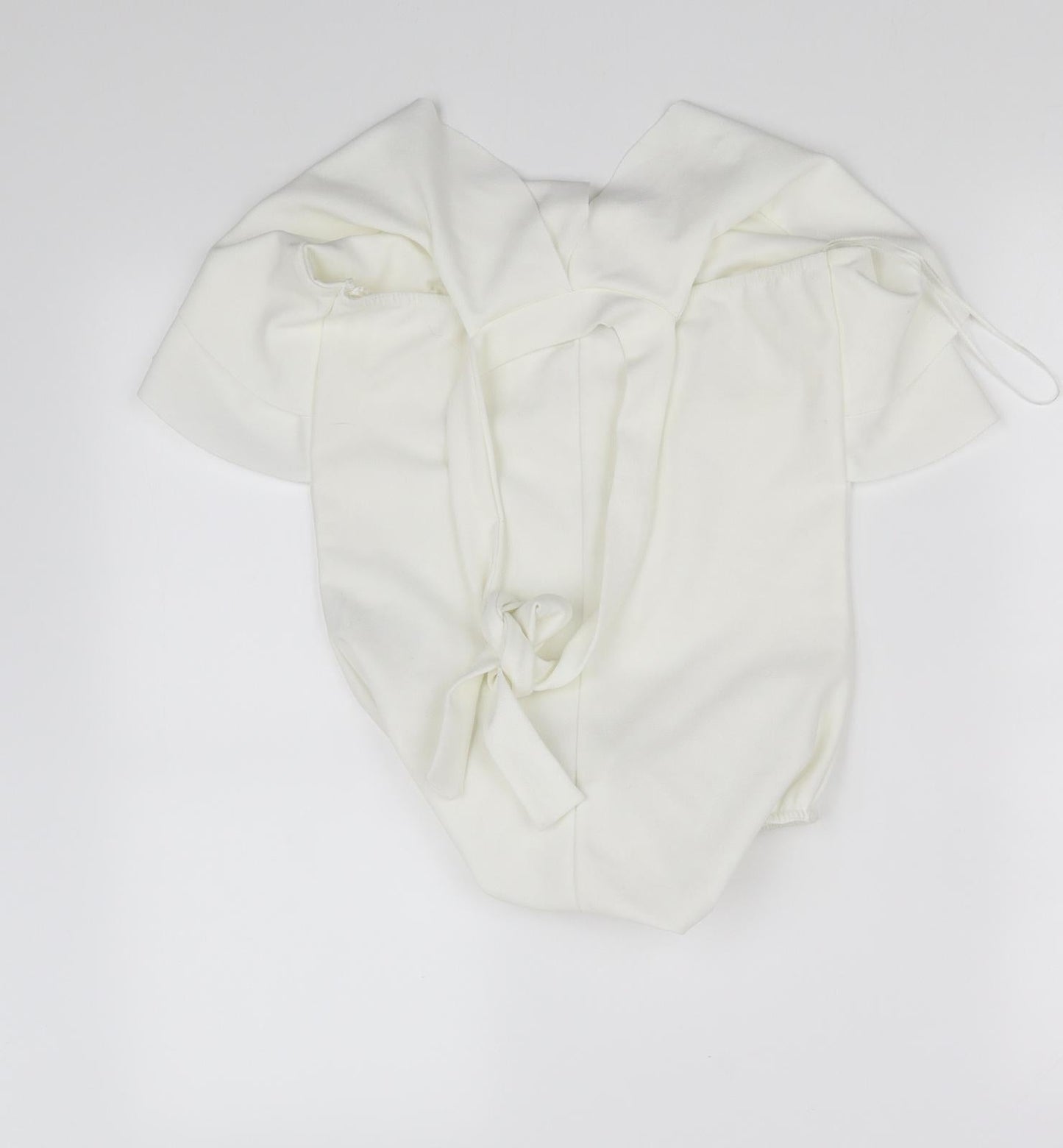 Womens UK Size 12 pre worn White Basic Blouse