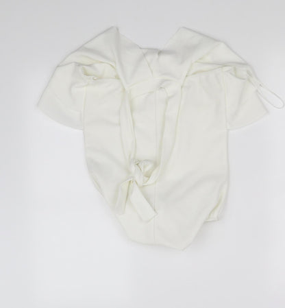 Womens UK Size 12 pre worn White Basic Blouse