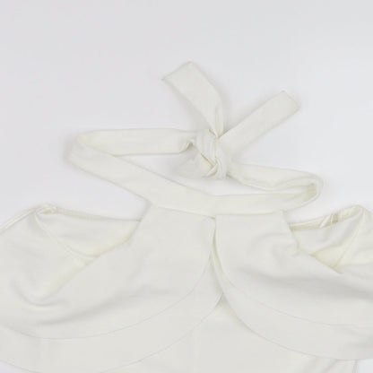 Womens UK Size 12 pre worn White Basic Blouse