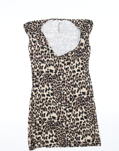 New Look Womens Grey   Fit & Flare  Size 8