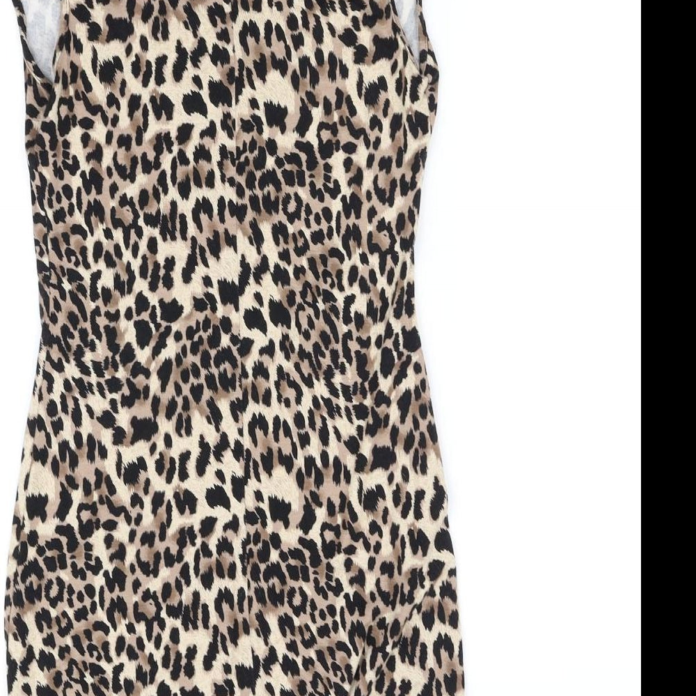 New Look Womens Grey   Fit & Flare  Size 8