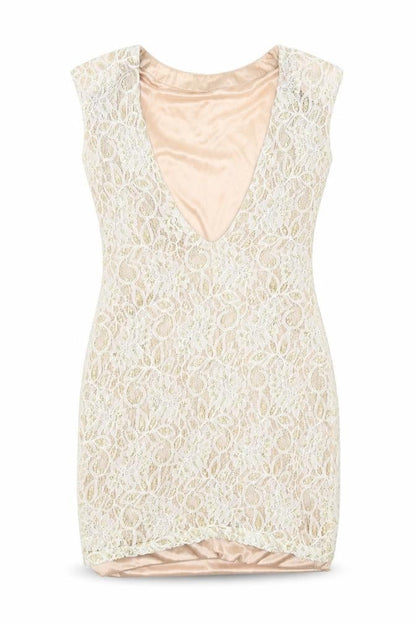 Womens Gold   Fit & Flare  Size M