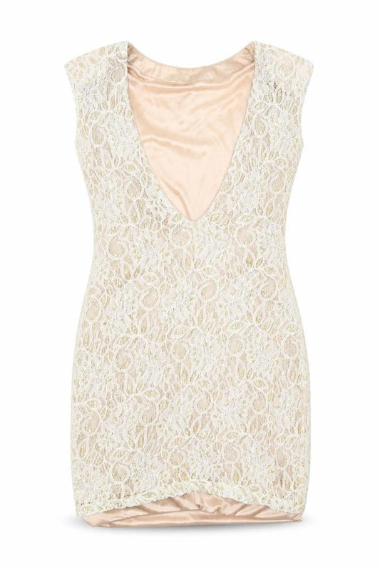 Womens Gold   Fit & Flare  Size M