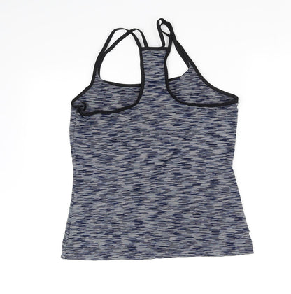 Womens UK Size M pre worn Blue Basic Tank