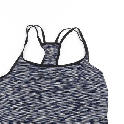 Womens UK Size M pre worn Blue Basic Tank