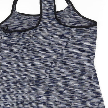Womens UK Size M pre worn Blue Basic Tank