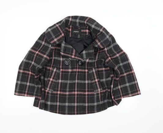 Papaya Womens Grey Check  Jacket  Size 12