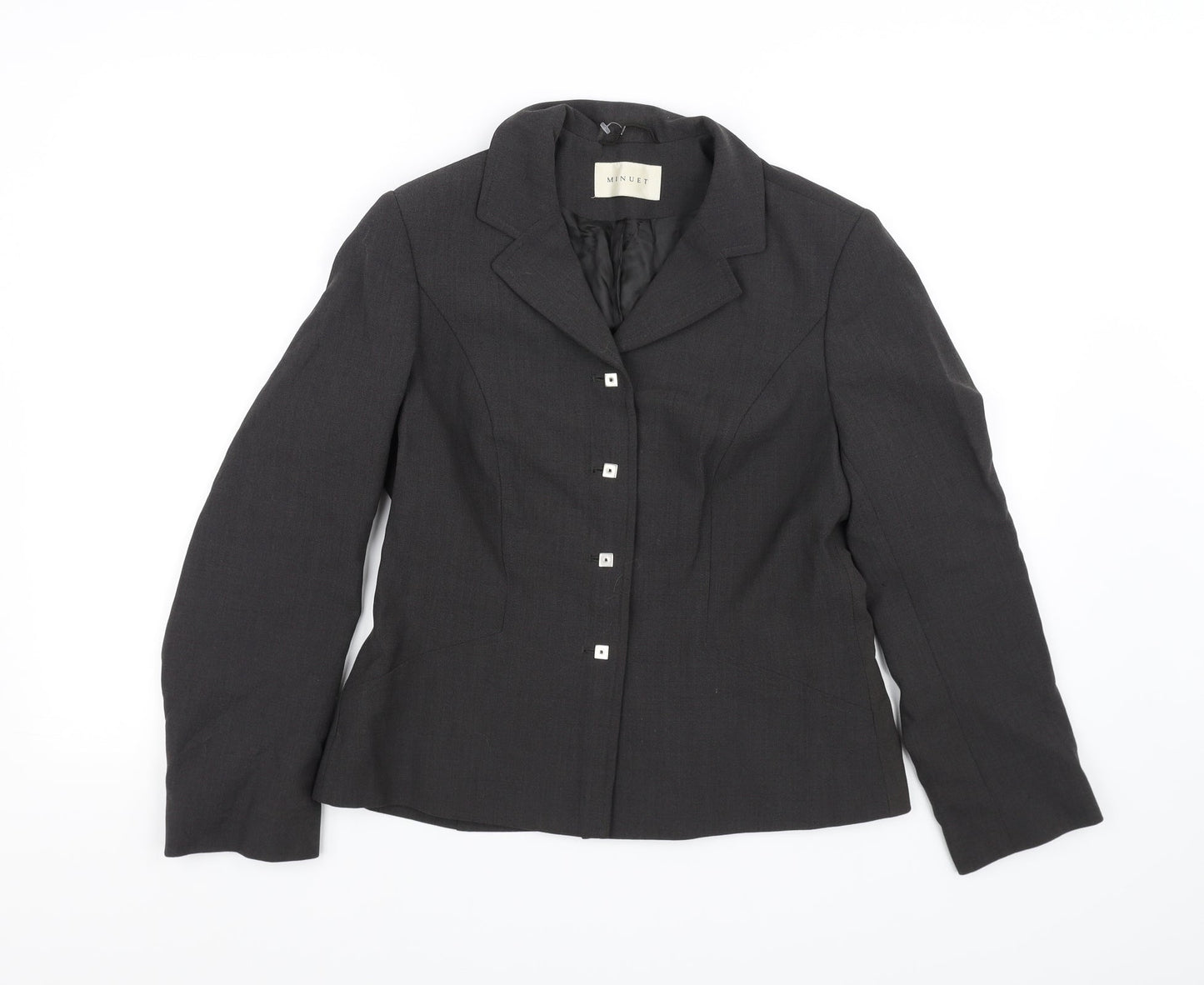 minuet Womens Grey   Jacket  Size 10