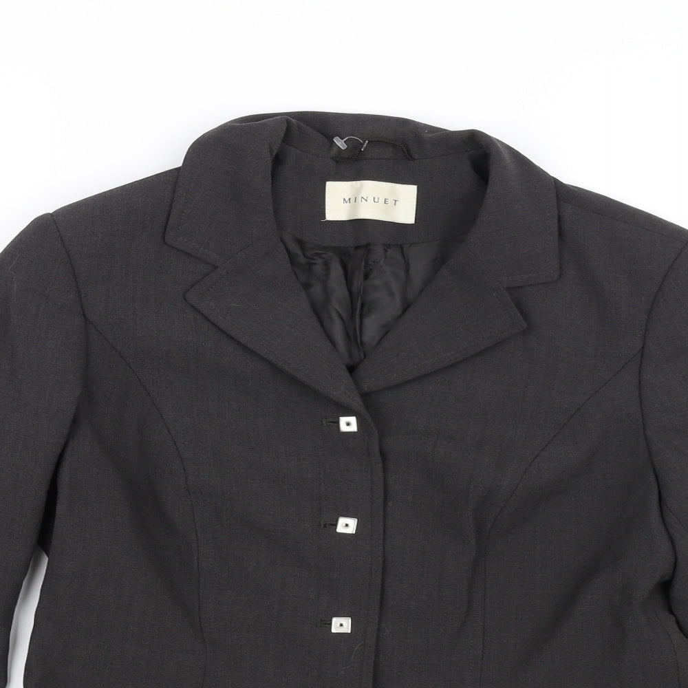 minuet Womens Grey   Jacket  Size 10