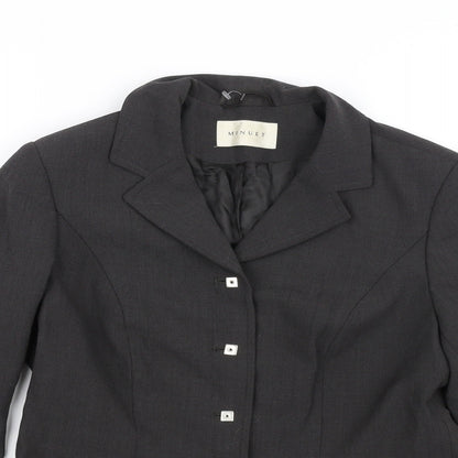 minuet Womens Grey   Jacket  Size 10