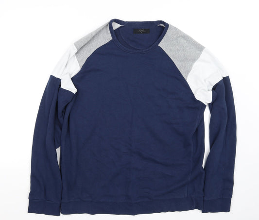 Acw85 Mens Blue   Pullover Jumper Size XL