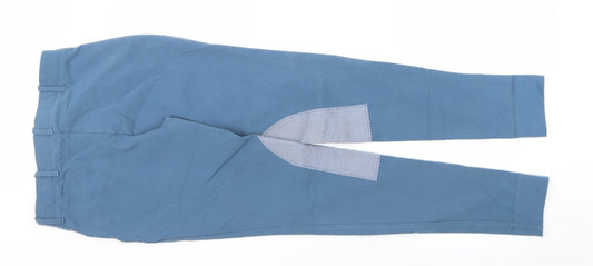 Womens UK Size 27 in Dublin Regular Fit  Blue Trousers