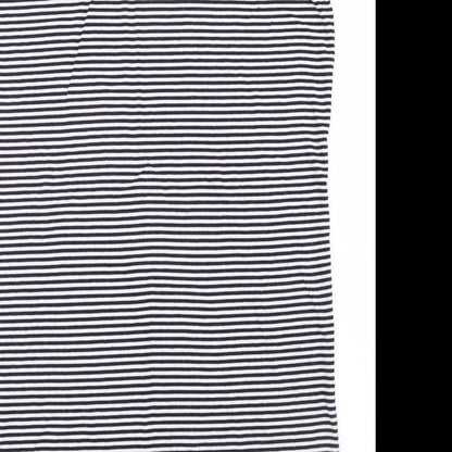 F&F Womens White Striped  Basic T-Shirt Size 12