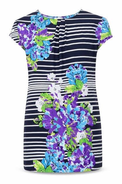 Lakeland Womens Blue Striped  Shift  Size 12