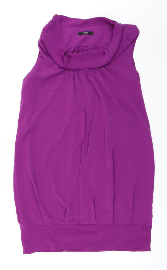 George Womens Purple   Shift  Size 12