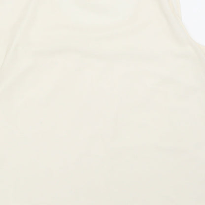 Womens UK Size 12 Dorothy Perkins Ivory Basic Blouse
