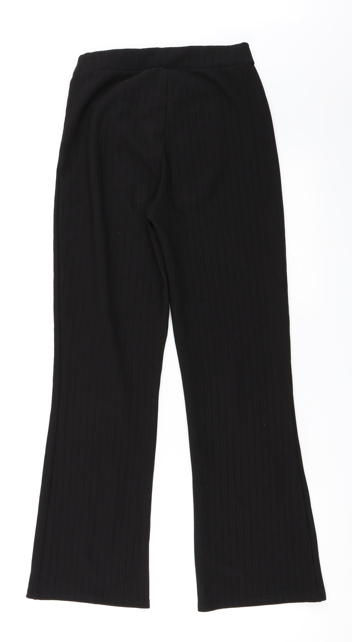 AMARANTO Womens Black   Trousers  Size 8 L27 in