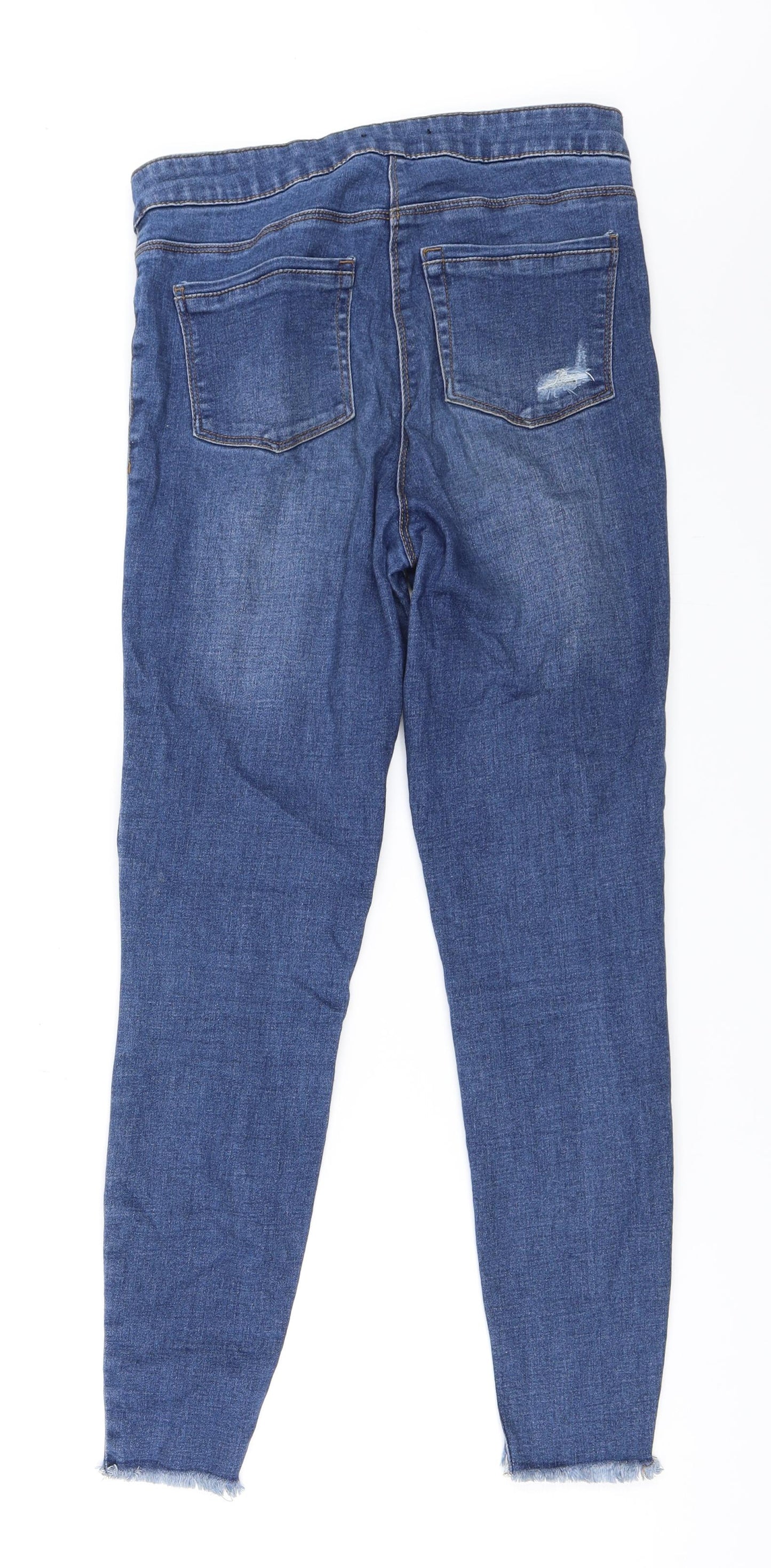 Matalan Womens Blue  Denim Skinny Jeans Size 10 L27 in